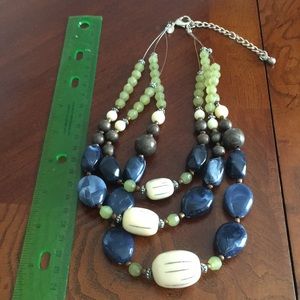 Chico’s three strand necklace